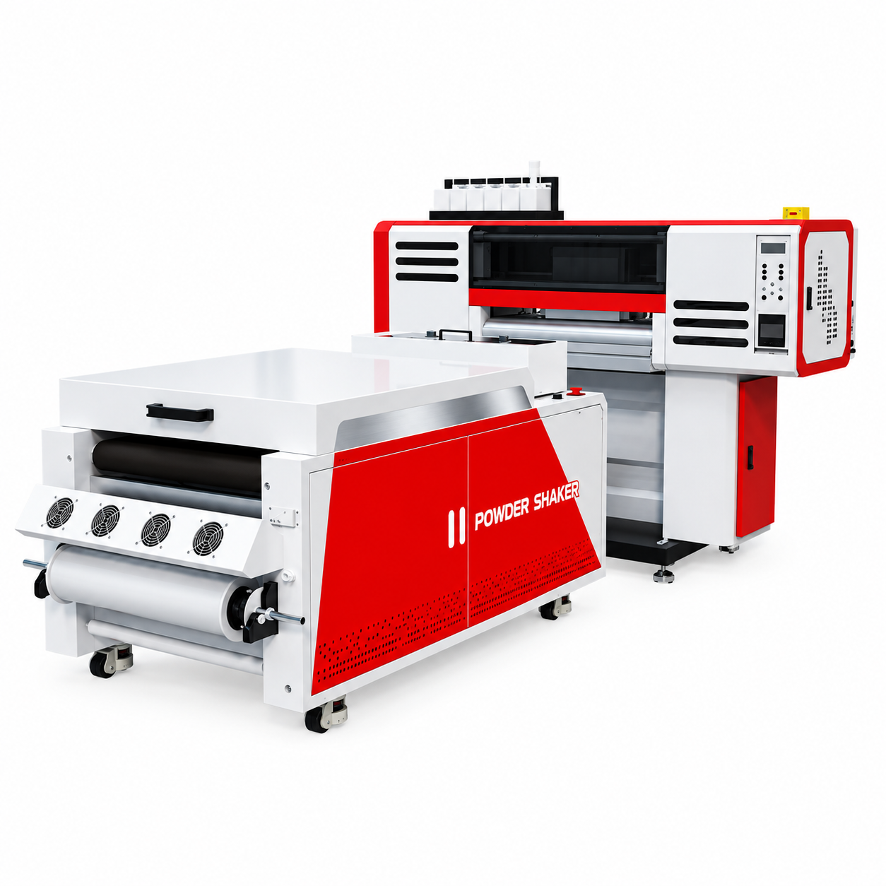 Combo DTF-600 Series STAR IV con impresora y agitador POWDER SHAKER
